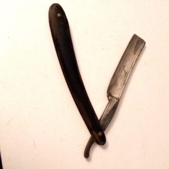 Antique Joseph Elliot Best Silver Steel Straight Razor - Picture 1 of 4